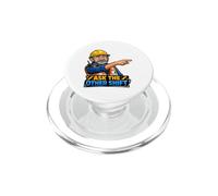 Grumpy Builder "Ask the Other Shift" PopSockets PopGrip for MagSafe