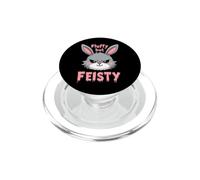Grumpy Bunny Sarcastic Animal Design Cute Yet Sassy Rabbit PopSockets PopGrip for MagSafe