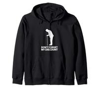 Grumpy but Grand: Funny Old Man Dad Humor Zip Hoodie