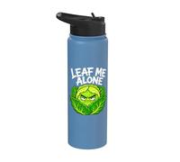 Grumpy Cabbage Introvert Funny Vegetable Design Stainless Steel Insulated Water Bottle