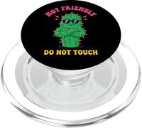 Grumpy Cactus Not Friendly Do Not Touch Funny Introvert PopSockets PopGrip for MagSafe