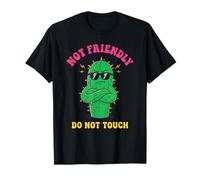 Grumpy Cactus Not Friendly Do Not Touch Funny Introvert T-Shirt
