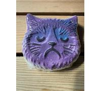 Grumpy Cat Bath Bomb - Handmade and Hand Painted in UK