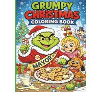 Grumpy Christmas Coloring Book