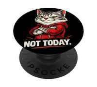grumpy Cool a Cat kitty Funny Graphic Tee For Man & Women PopSockets Adhesive PopGrip