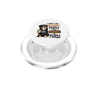Grumpy Dog Anti-Morning Coffee Lover Humor PopSockets PopGrip for MagSafe