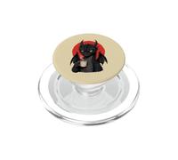 Grumpy Dragon Coffee Lover Fantasy Art PopSockets PopGrip for MagSafe