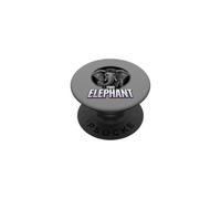 Grumpy Emo Elephant PopSockets Adhesive PopGrip