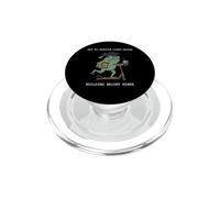 Grumpy First Grade Teacher Frog Scooter Coffee PopSockets PopGrip for MagSafe