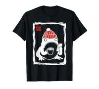 Grumpy Frog Coffee Unimpressed Hipster Japanese Art Grapic Value Graphic T-Shirt