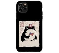 Grumpy Frog Funny 4th July Independence Day Anime Japanese Case for iPhone 11 Pro Max
