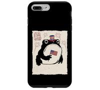 Grumpy Frog Funny 4th July Independence Day Anime Japanese Case for iPhone 7 Plus/8 Plus