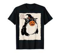 Grumpy Frog Funny Halloween Costume Pumpkin Anime Japanese T-Shirt