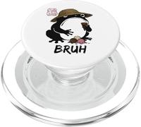 Grumpy Frog Funny Ice Cream Fell Down Bruh Anime Japanese PopSockets PopGrip for MagSafe