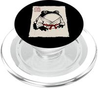 Grumpy Frog Funny Karate Judo MMA Jiu Jitsu Anime Japanese PopSockets PopGrip for MagSafe