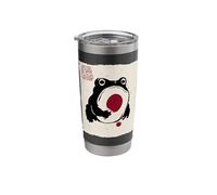 Grumpy Frog Funny Table Tennis Anime Japanese Stainless Steel Insulated Tumbler