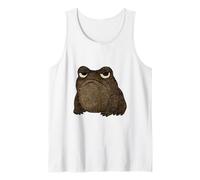 Grumpy Frog Japanese Art Cute Cottagecore Graphic Frog Tank Top