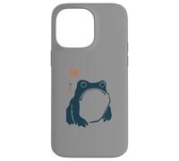 Grumpy Frog Japanese Traditional Ink Art Humor Case for iPhone 14 Pro Max