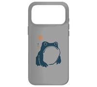 Grumpy Frog Japanese Traditional Ink Art Humor Case for iPhone 17 Pro Max
