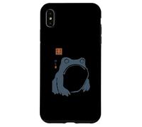 Grumpy Frog Japanese Traditional Ink Art Humor Case for iPhone XS Max