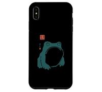 Grumpy Frog Japanese Traditional Ink Art Humor Case for iPhone XS Max