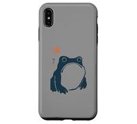 Grumpy Frog Japanese Traditional Ink Art Humor Case for iPhone XS Max