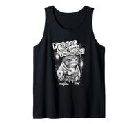 Grumpy Frog Jesus Thinks I'm a Delight Coffee Tank Top