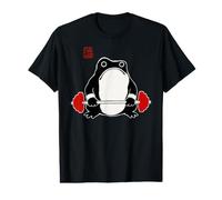 Grumpy Frog Lover Funny Weightlifting Gym Fitness Workout Value Graphic T-Shirt