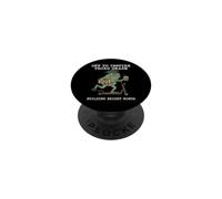 Grumpy Frog Third Grade Teacher Inspire Minds Graphic PopSockets Adhesive PopGrip