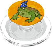 Grumpy Frog Wizard with Resting Toad Face - PopSockets PopGrip for MagSafe