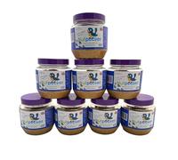 Grumpy Gardener NutPecker Peanut Butter Bird Food for Wild Birds - Insects Suet Bird Feeding Nourishment, High-Energy Made in the UK Wild Bird Food | Insects Flavor 8 x 330g each