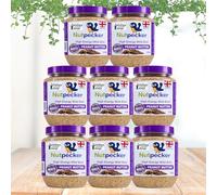 Grumpy Gardener NutPecker Peanut Butter Bird Food - Insects, 8 x 330g