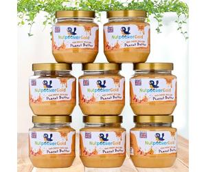 Grumpy Gardener NutPecker Peanut Butter Bird Food - Peanuts, 8 x 330g
