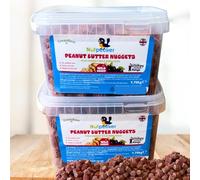 Grumpy Gardener Peanut Butter Bird Food Suet Nuggets - High-Energy Wild Bird Feed for Outdoor Feeding Station, All Natural, Firmer Than Suet Pellets, Wild Berry, 3.5kg, Made in UK