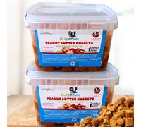 Grumpy Gardener Peanut Butter Bird Food Suet Nuggets - Squirrel Proof High-Energy Wild Bird Feed for Outdoor Feeding Station - All Natural, Firmer Than Suet Pellets, Hot Pepper, 3.5kg, Made in UK