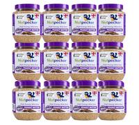 Grumpy Gardener Peanut Butter for Birds - Insect Jars, 12 x 330g