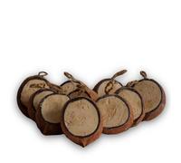 Grumpy Gardener Set of 10 Pre-Filled Nutpecker 3/4 Coconuts