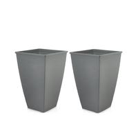 Grumpy Gardener Set of 2 Florence Planters with Soil Savers