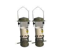 Grumpy Gardener Set of 2 Suet/Seed Feeders BRONZE