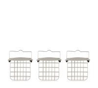 Grumpy Gardener Set of 3 Suet Cake Feeders SAGE