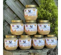 Grumpy Gardener Set of 8 Nutpecker Gold Jars