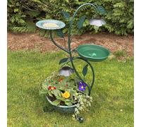 Grumpy Gardener Solar Climbing Planter and Bird Feeder