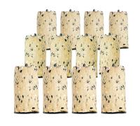 Grumpy Gardener Suet Logs Bird Food 4.8 Kg - Blend of Tallow & Bird Peanuts, Black Sunflower Seeds for Birds, Wild Bird Feed Blocks, Alternative to Suet Pellets, 400 Grams x 12 Logs