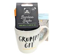 Grumpy Git Mug & Socks Set for Him Grumpy Old Man Gift Set Gift Idea MSISO162M