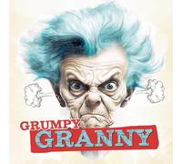 Grumpy Granny Coloring Book for Adults: Portrait Coloring Book Faces grumpy Grandma Coloring Book funny faces coloring book grayscale: 6 (Portrait Coloring Books)