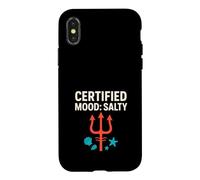 Grumpy Mermaid Sarcastic Sea Witch Ocean Humor Coastal Gift Case for iPhone X/XS