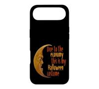 Grumpy Moon Due To The Economy This is My Halloween Costume Case for iPhone Air