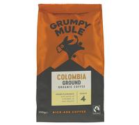 Grumpy Mule Columbia Planadas Ground Organic Coffee - 200g