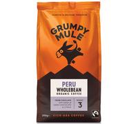 Grumpy Mule Fairtrade & Organic Peru Coffee Beans - 200g