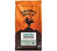Grumpy Mule Fairtrade & Organic Sumatra Coffee Beans - 200g